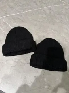 ニット帽　キッズ　2個セット
