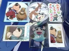 忍たま しんベヱ＋ヘムヘムセット コースター ステッカー ランダム トレカ