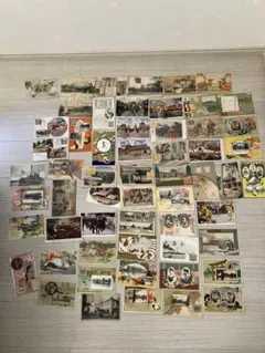 明治〜昭和初期　ポストカードコレクション　99枚