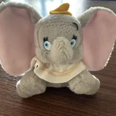 ビンテージ ダンボ クリップ付きぬいぐるみ
