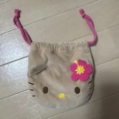 日焼けキティ　巾着