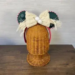 ディズニー　ファンカチューシャ　ミニー　クリスマス