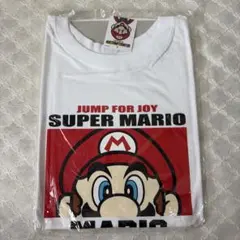 SUPER MARIO Tシャツ ホワイト Mサイズ　スーパーマリオのサムネイル