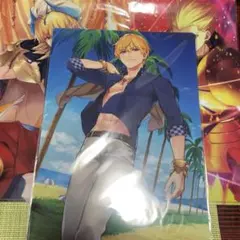FGO 最終再臨展 B2 ポスター 夏 水着 ギルガメッシュ キャスギル