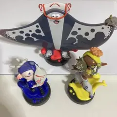 スプラトゥーン3 すりみ連合セット フウカ ウツホ マンタロー　amiibo