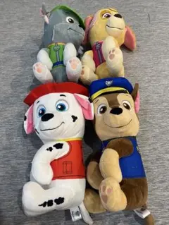 パウパトロール ぬいぐるみ 4体セット