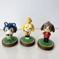 あつ森　amiibo しずえ　ケント　きぬよ