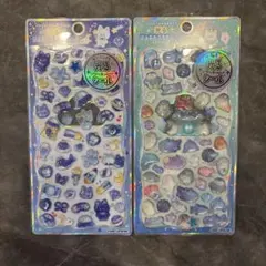 ジュエルプチドロップシール ストーン付き　2点