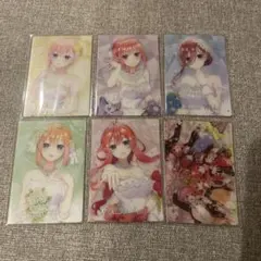 五等分の花嫁 ウエハース　SP 6枚セット