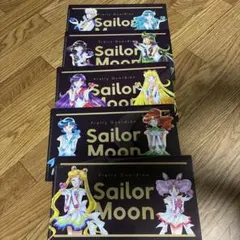 明治⭐︎セーラームーン クリアファイル 全種類5枚セット