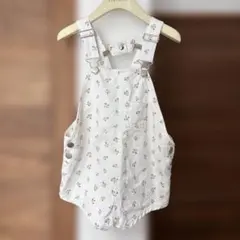 ◾︎100) jejeunosity オーバーオール 花柄 ピンク