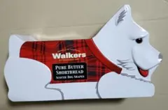 Walkers スコティッシュドッグ型バターショートブレッド缶