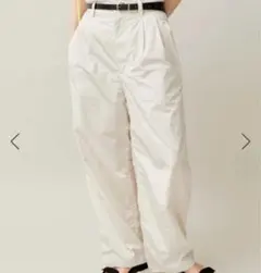 ロペピクニック　ナイロンコクーンパンツ