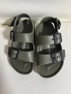 BIRKENSTOCK キッズ サンダル カーキ 26 16.5cm