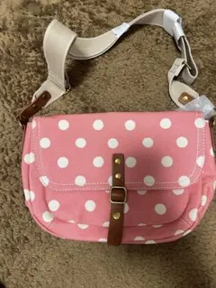 新品 キャスキッドソン ショルダーバッグ ドット柄