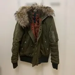 MEN'S MELROSE MA-1 フライトジャケット カーキ