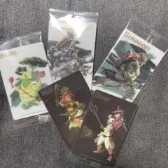 ゼルダの伝説　カードツインウエハース5枚セット