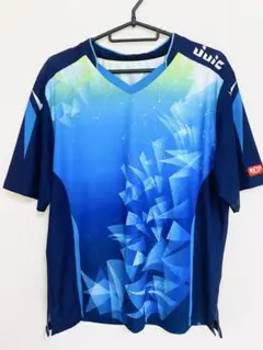 ジュウイック　卓球ユニフォーム　レディースXL ブルー 中古　U325