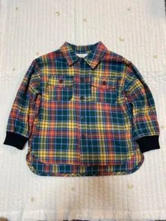 BREEZE チェック柄シャツ 110サイズ