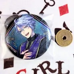 ディズニー ツイステッドワンダーランド アズール 缶バッジ