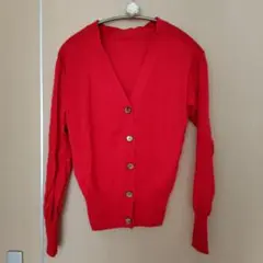 Spick&Span ２way　赤 カーディガン