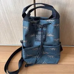 kiu ポケッタブルミニショルダーバッグヒョウ柄未使用