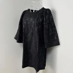 美品 レース ワンピース チュニック　刺繍　花柄　フラワー　お呼ばれ　パーティー