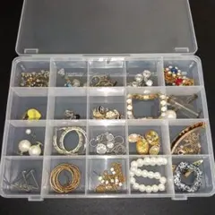 ち*す様 遺品整理　ジュエリーセット まとめ売り 　ジャンク　収納ケース付き