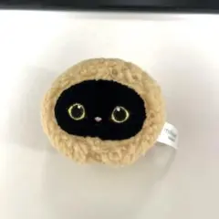 mofusand モフサンド飲茶にゃんおかおぬいぐるみ　ゴマ団子にゃん