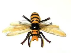 オオスズメバチ（スズメバチ）リアル昆虫フィギュア