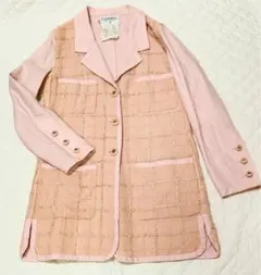 ⭐︎GW限定お値下げ中⭐︎CHANEL 上品なCOCOボタンジャケットコート 未使用