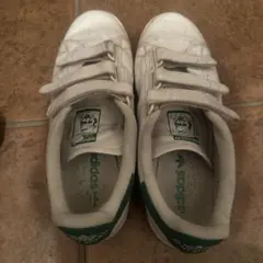 adidas Stan Smith ホワイト/グリーン ベルクロ