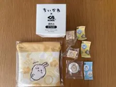 ちいかわ くら寿司 湯呑み うさぎ 巾着セット