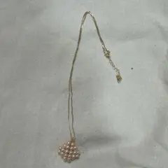 ゴールド 淡水パール ネックレス