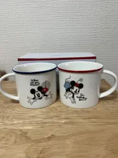 【新品未使用箱付き】ディズニー　ペアマグホール