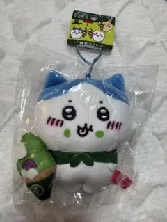 ちいかわ 京都限定 抹茶ソフト ハチワレ ぬいぐるみマスコット