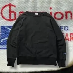 Champion ランタグ 復刻 スウェット 両Vガゼット チャコールグレー