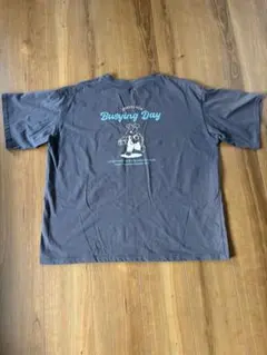 半袖 Tシャツ GOOD LUCK Busying Day グレー　シュナウザーのサムネイル