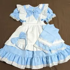 アリス風ドレス コスプレ 仮装 120~130cm