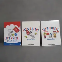 PEANUTS SPORTS クリアファイル 3枚セット