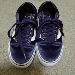 VANSパープル コーデュロイ スニーカー２月末迄SALE