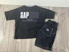 GAP 1969黒 Tシャツ 120 ＆黒短パン120