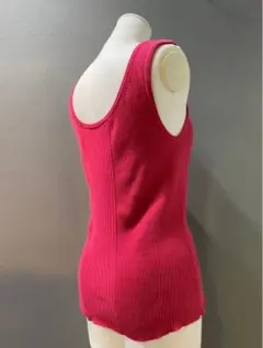 古着 ビンテージ 90s TOMMY トミー ピンク タンクトップ 刺繍 希少のサムネイル