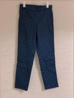 ユニクロ　レギパン　ドット柄　レギンスパンツ