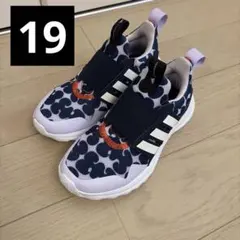 【美品】　adidas marimekko 19cm コラボ スニーカー
