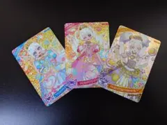 マクドナルドハッピーセット　ひみつのアイプリ　アイプリカード3種類コンプリート