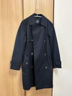 GAP ネイビー ダブルブレスト トレンチコート XS