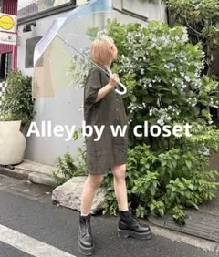 1005 Alley by w closet チェック　シャツ　オールインワンのサムネイル