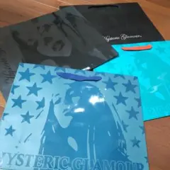 ヒステリックグラマー　ショップ袋　4枚