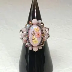 No.3899 ビーズリングハンドメイド(13～15号)